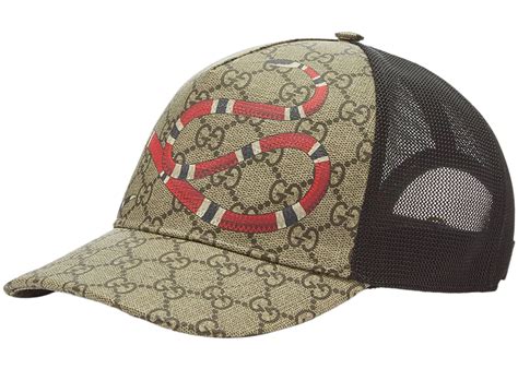 gucci cap with snake|gucci baseball cap limited edition.